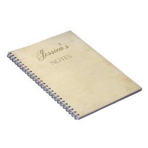 Cuaderno Pergamino Antiguo Personalizado