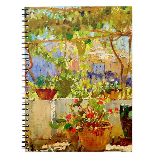 Cuaderno Pérgola mediterránea de Konstantin Gorbatov (Frente)