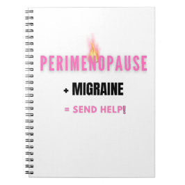 Cuaderno Perimenopausia + Migraña = Ayuda Urgente
