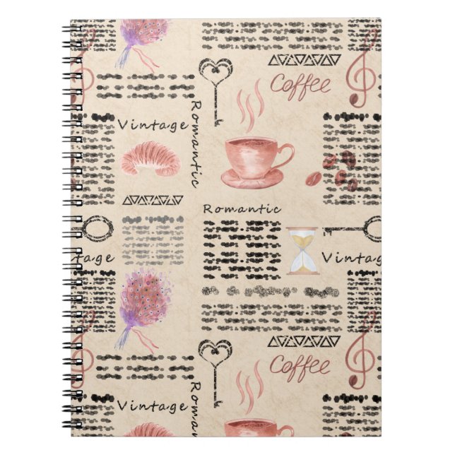 Cuaderno Periódico romántico (Frente)