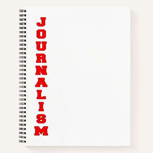 Cuaderno Periodismo (Anverso)