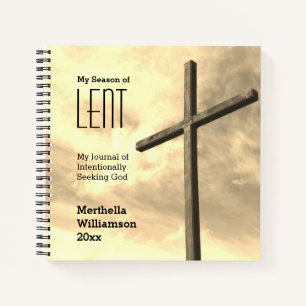 Cuaderno PERIODISMO DE LENTOS personalizado buscando a Dios