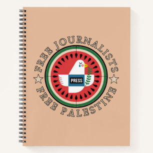 Cuaderno Periodistas Libres Palestina Libre