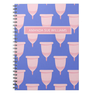 Cuaderno Periodo / Ciclo menstrual - Su Nombre /Monograma N