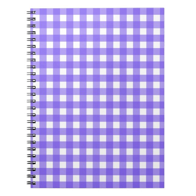Cuaderno Periwinkle and white gingham (Frente)