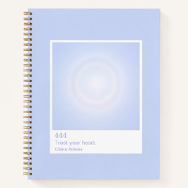 Cuaderno Periwinkle Aura Swatch Angel Number Notebook