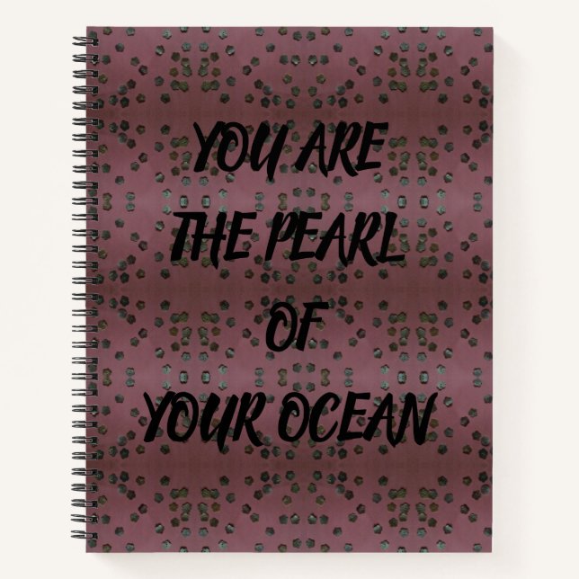 Cuaderno Perla De Tu Océano (Anverso)