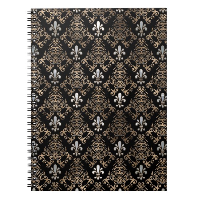 Cuaderno Perla y oro (Frente)