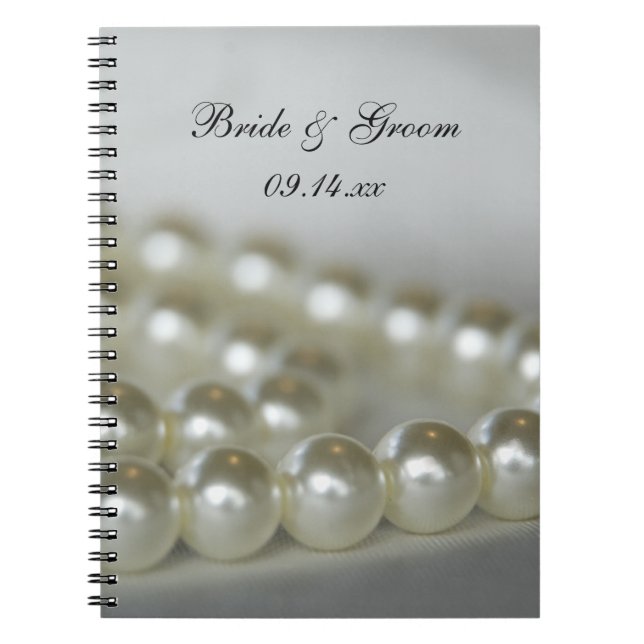 Cuaderno Perlas Bodas blancas (Frente)