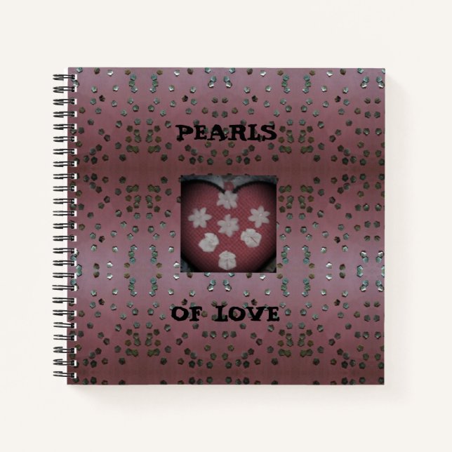 Cuaderno Perlas de amor (Anverso)