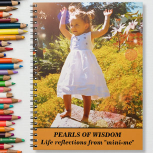 Cuaderno PERLAS DE SABIDURÍA La vida se refleja  desde "min