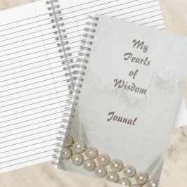 Cuaderno Perlas elegantes de Wisdom Journal