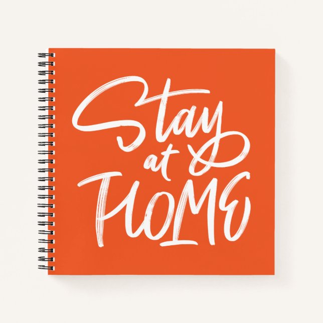 Cuaderno Permanecer en casa (Anverso)
