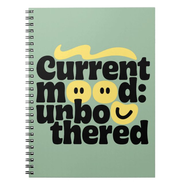 Cuaderno Permanecer sin molestias (Frente)