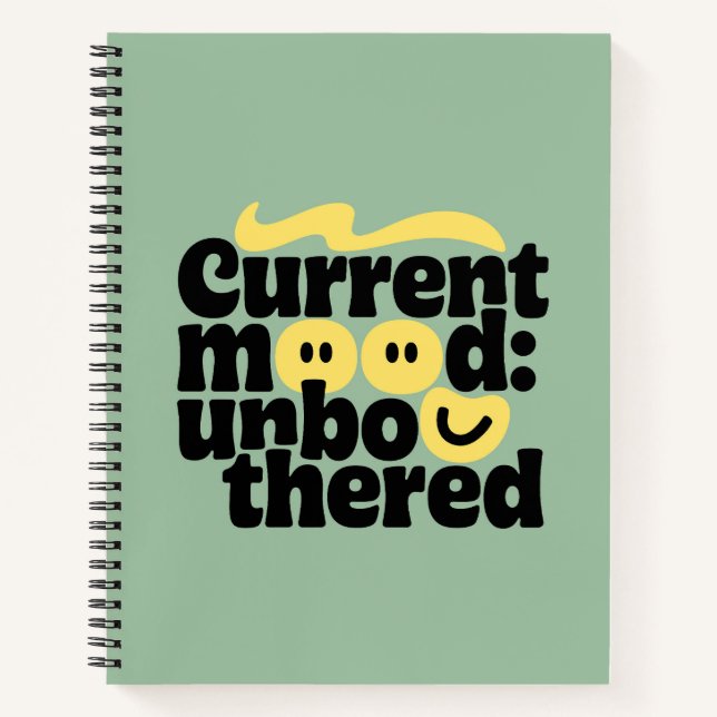 Cuaderno Permanecer sin molestias (Anverso)