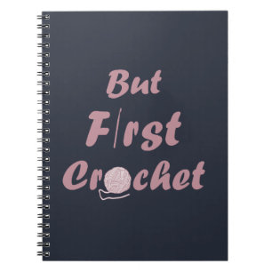 Cuaderno pero las primeras citas crochet graciosas