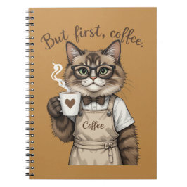Cuaderno Pero Primero, Gato Café