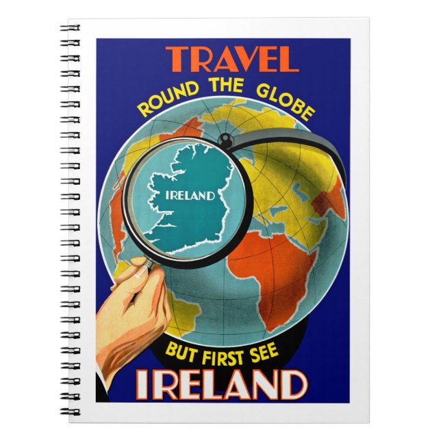 Cuaderno ¡Pero Primero, Irlanda! (Frente)