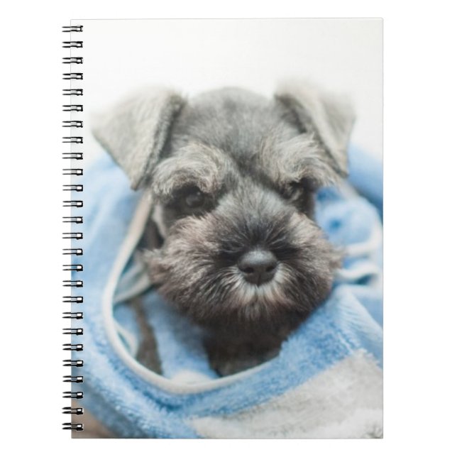 Cuaderno Perrito después del baño (Frente)