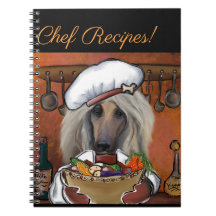 Perro afgano Chef
