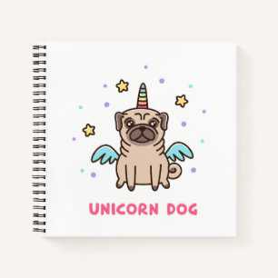 Cuaderno Perro arco iris de Unicornio