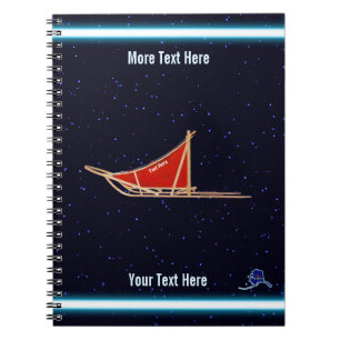 Cuaderno Perro arrojado sobre estrellas