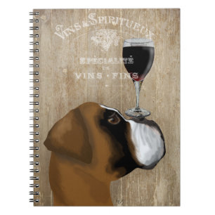 Cuaderno Perro Au Vin Boxer