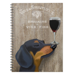 Cuaderno Perro Au Vin Dachshund