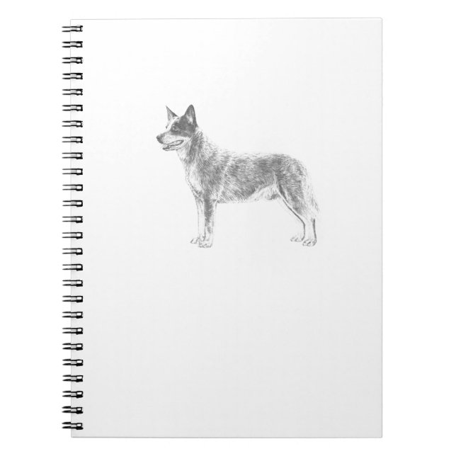 Cuaderno Perro australiano del ganado (Frente)