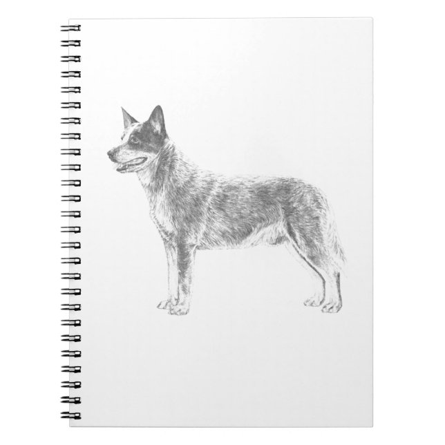 Cuaderno Perro australiano del ganado (Frente)
