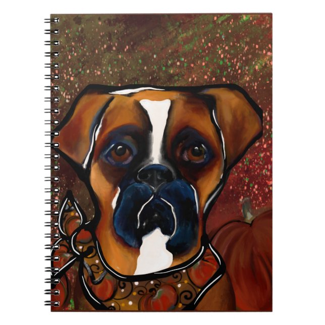 Cuaderno Perro Boxer (Frente)