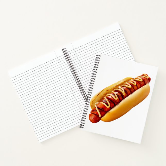 Cuaderno Perro caliente de SlipperyJoe's con ambiente de ba (Interior)