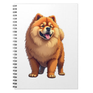 Cuaderno Perro Chow Chow Raza de Perro Chino para un Chow C