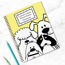 Cuaderno Perro Cute Doodle