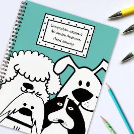 Cuaderno Perro Cute Doodle