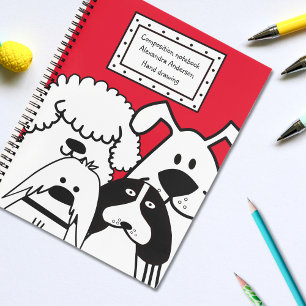 Cuaderno Perro Cute Doodle