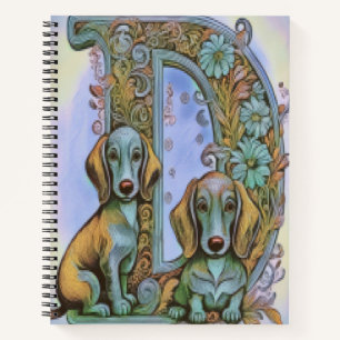 Cuaderno Perro D Alfabeto
