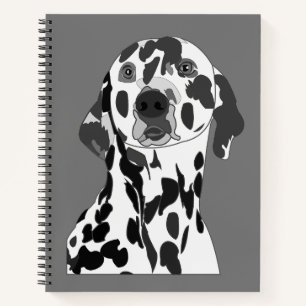 Cuaderno Perro dálmata mascota