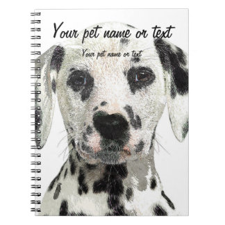 Cuaderno Perro dálmata súper lindo