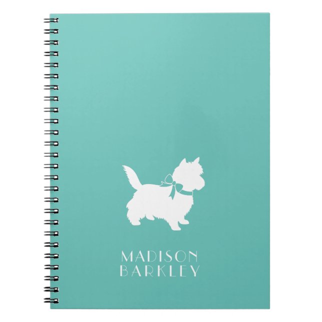 Cuaderno Perro de Cairn Terrier (Frente)