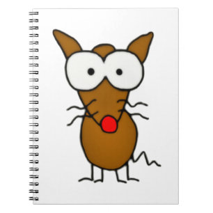 Cuaderno Perro de caricatura