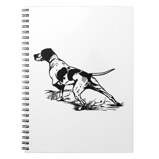 Cuaderno Perro de caza (Frente)