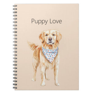 Cuaderno Perro de Crema Amor de Cachorro