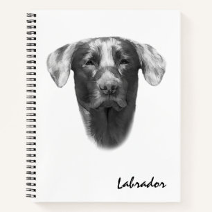 Cuaderno Perro de Labrador elegante