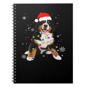 Cuaderno Perro de montaña bernés divertido ilumina la camis