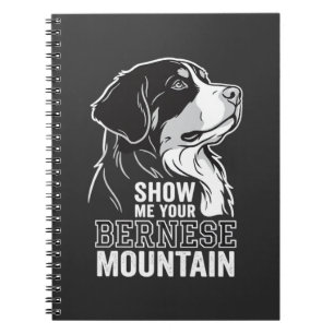 Cuaderno Perro de montaña bernés Muéstrame tu