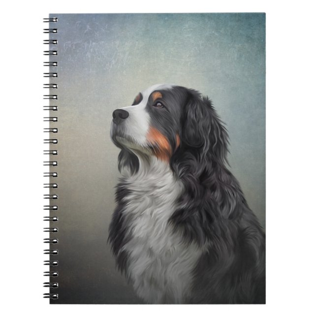Cuaderno Perro de montaña de Bernese (Frente)