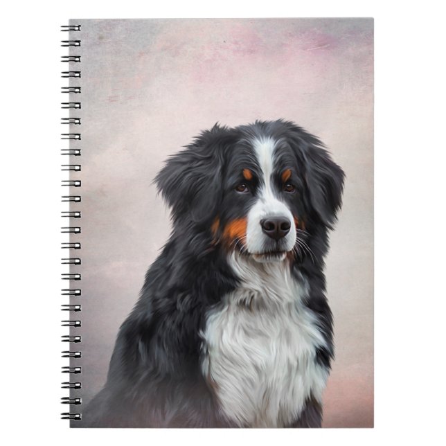 Cuaderno Perro de montaña de Bernese (Frente)