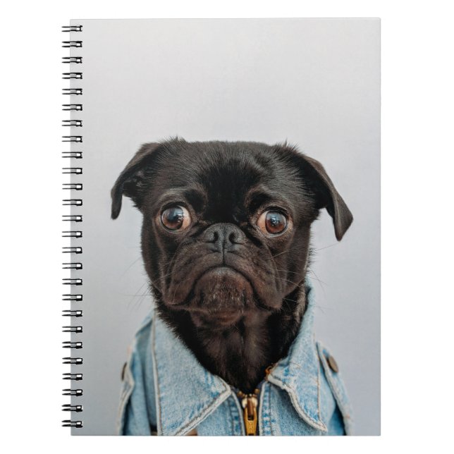 Cuaderno perro de negocios (Frente)