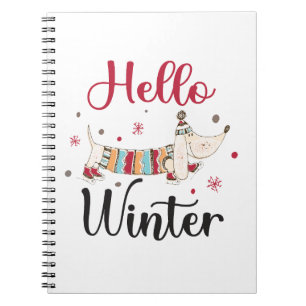 Cuaderno Perro de patinaje sobre hielo
